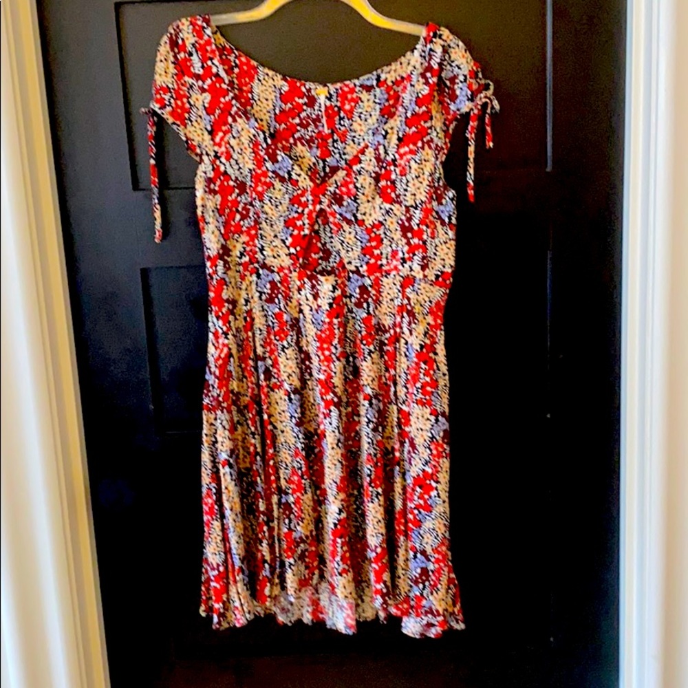 Boho floral dress by free people